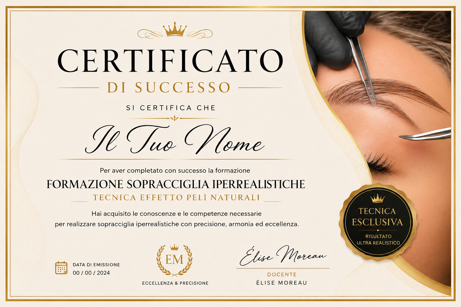 Certificato del corso