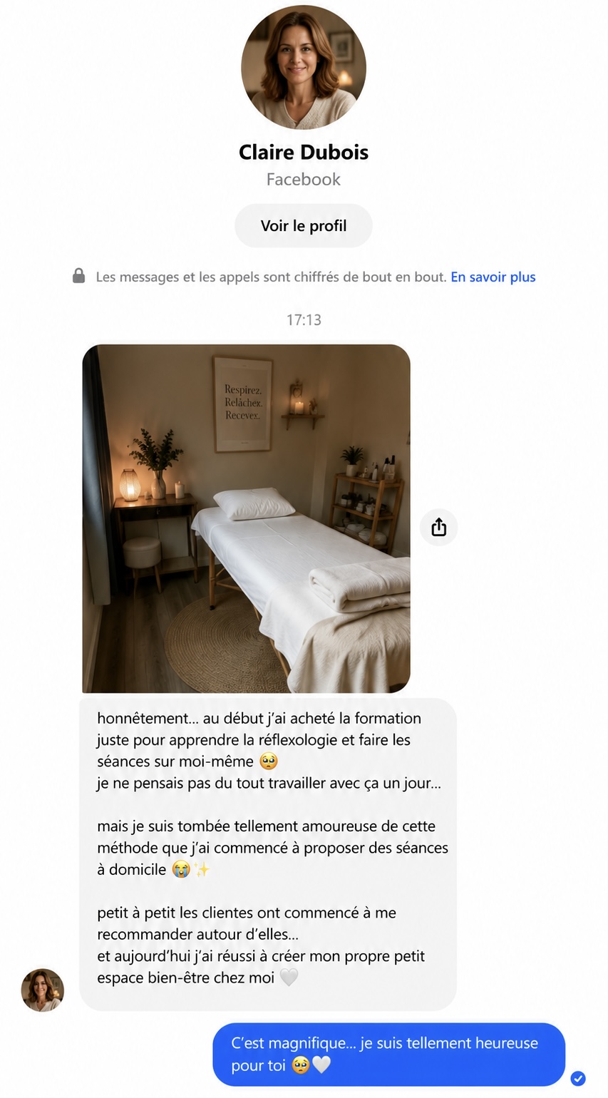 Feedback élève réflexologie