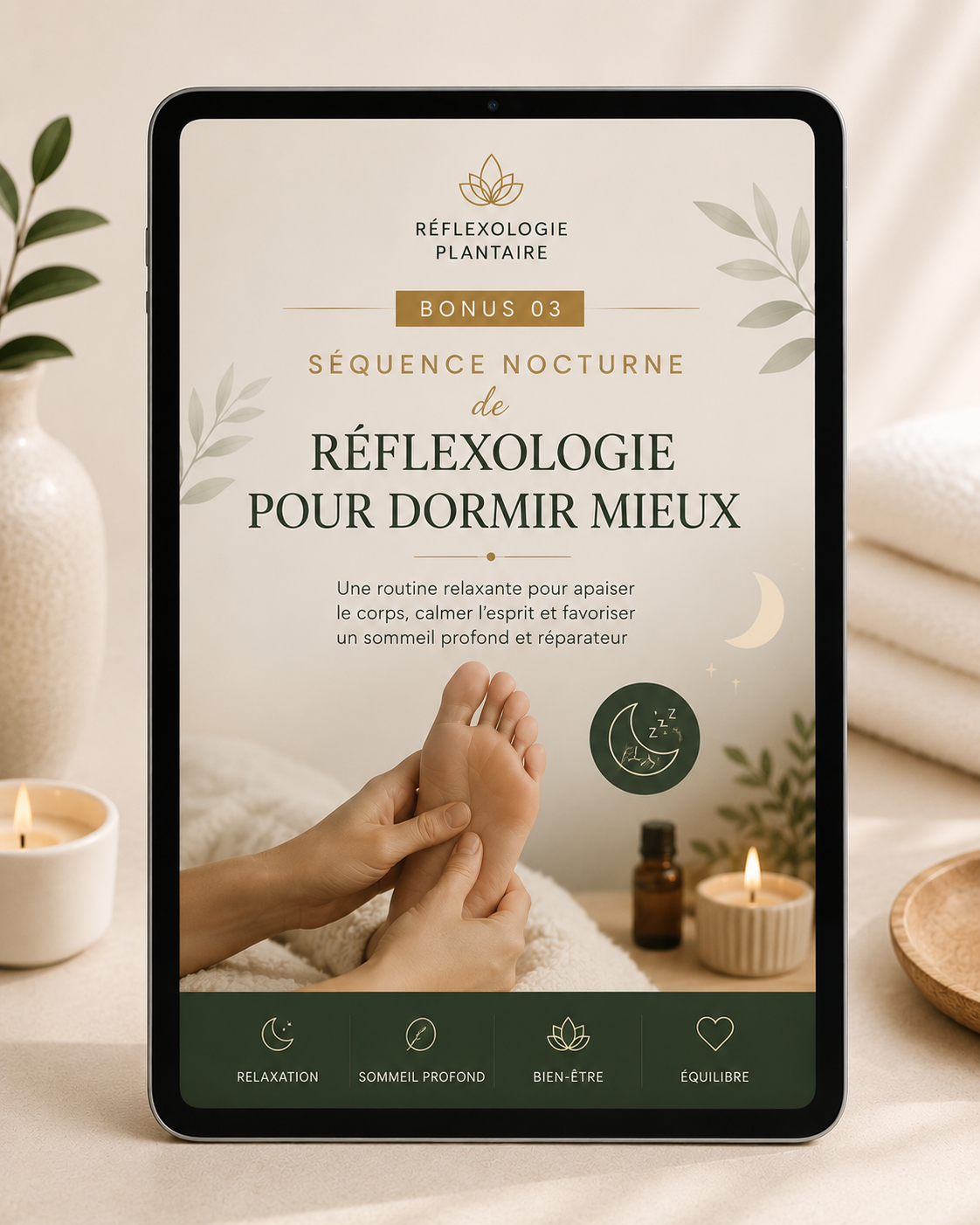 Séquence Nocturne Réflexologie