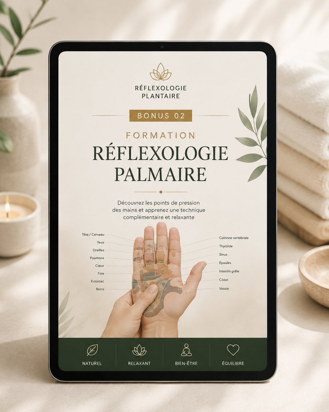Réflexologie Palmaire